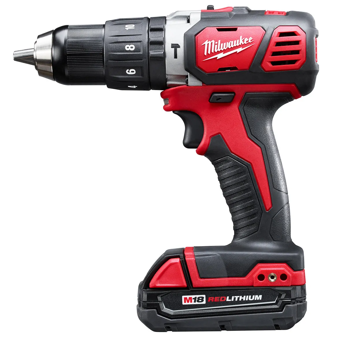 Milwaukee 2607-22CT M18 18V Compact 1/2" Hammer Drill/Driver w/ Batteries