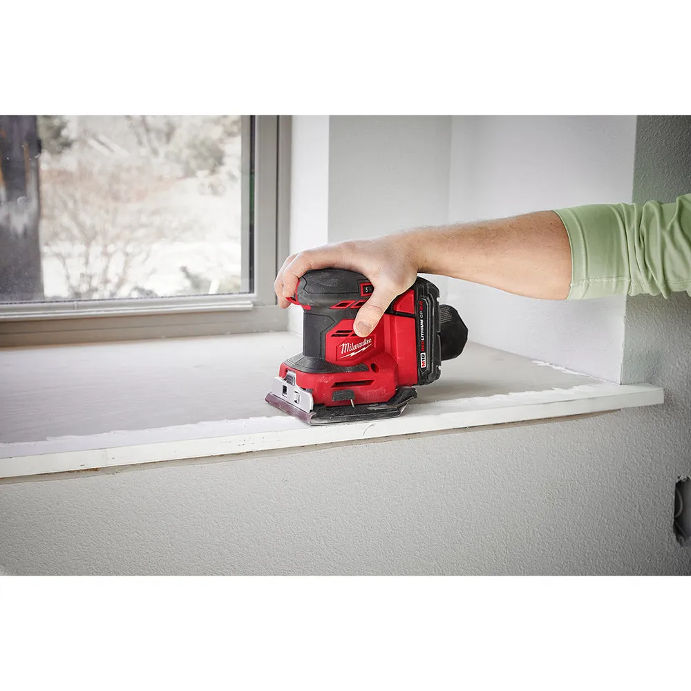 Milwaukee 2649-80 M18 18V 1/4" Cordless Orbital Sheet Sander - Bare Tool