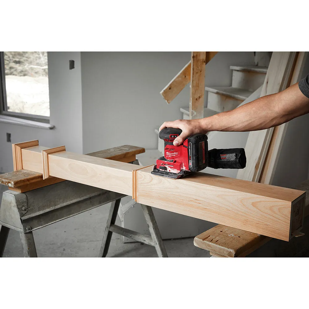 Milwaukee 2649-80 M18 18V 1/4" Cordless Orbital Sheet Sander - Bare Tool