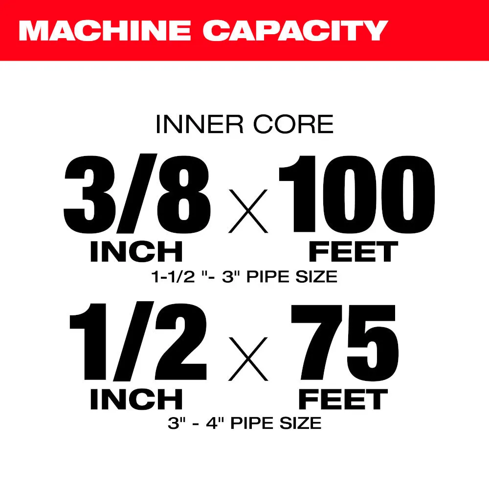 Milwaukee 2817A-21 M18 Li-Ion Cordless Drum Machine w/ 3/8" Cable