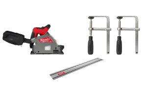Milwaukee 2831-20X55 M18 FUEL 18V 6-1/2" Plunge Track Saw w/ Clamp and 55" Track
