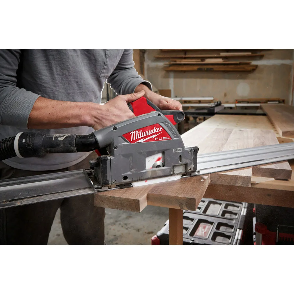 Milwaukee 2831-21TB M18 FUEL 18V Track Saw Kit w/ 55" Track Saw Guide and Blade