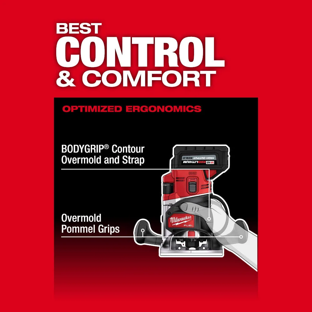 Milwaukee 2838-20 - M18 FUEL™  1/2" Router
