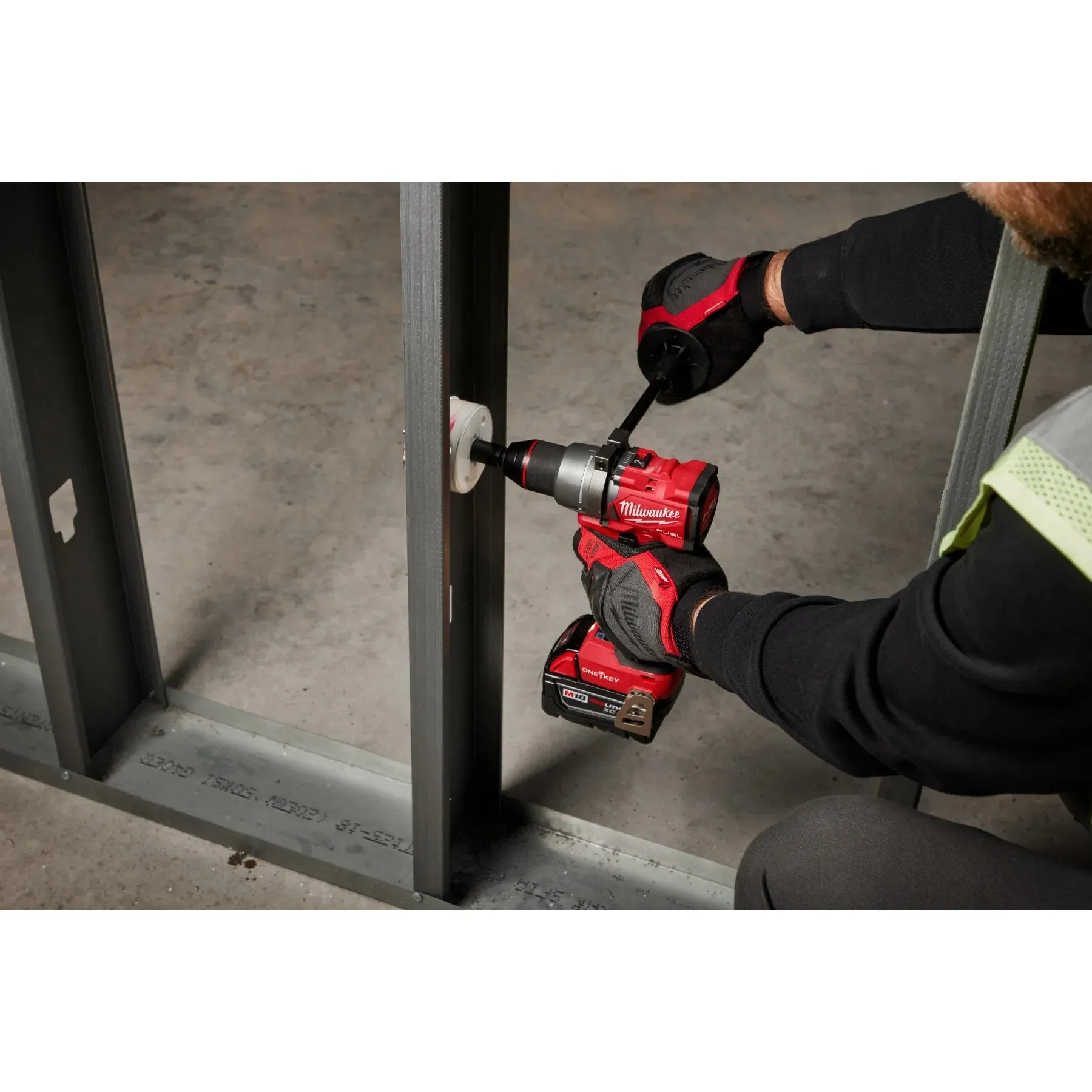 Milwaukee 2906-20 M18 FUEL 18V 1/2" Hammer Drill/Driver w/ ONE-KEY - Bare Tool