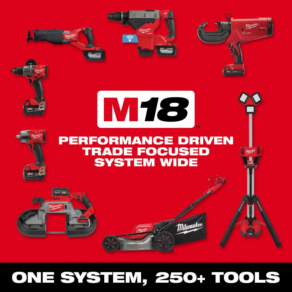 Milwaukee 2909-20 M18 FUEL 18V Cordless Li-Ion Coil Roofing Nailer - Bare Tool