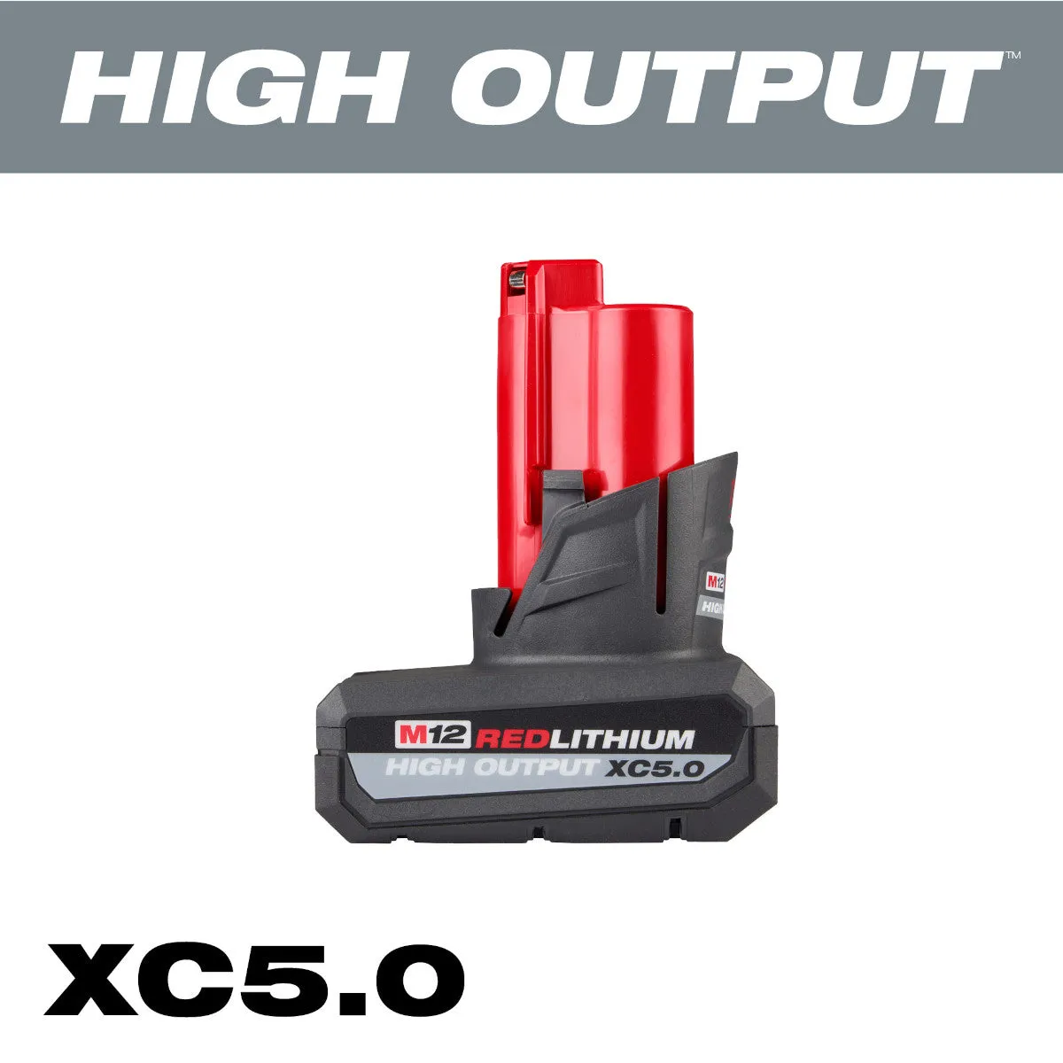 Milwaukee 48-11-2450 - M12™ REDLITHIUM™ HIGH OUTPUT™ XC5.0 Battery Pack
