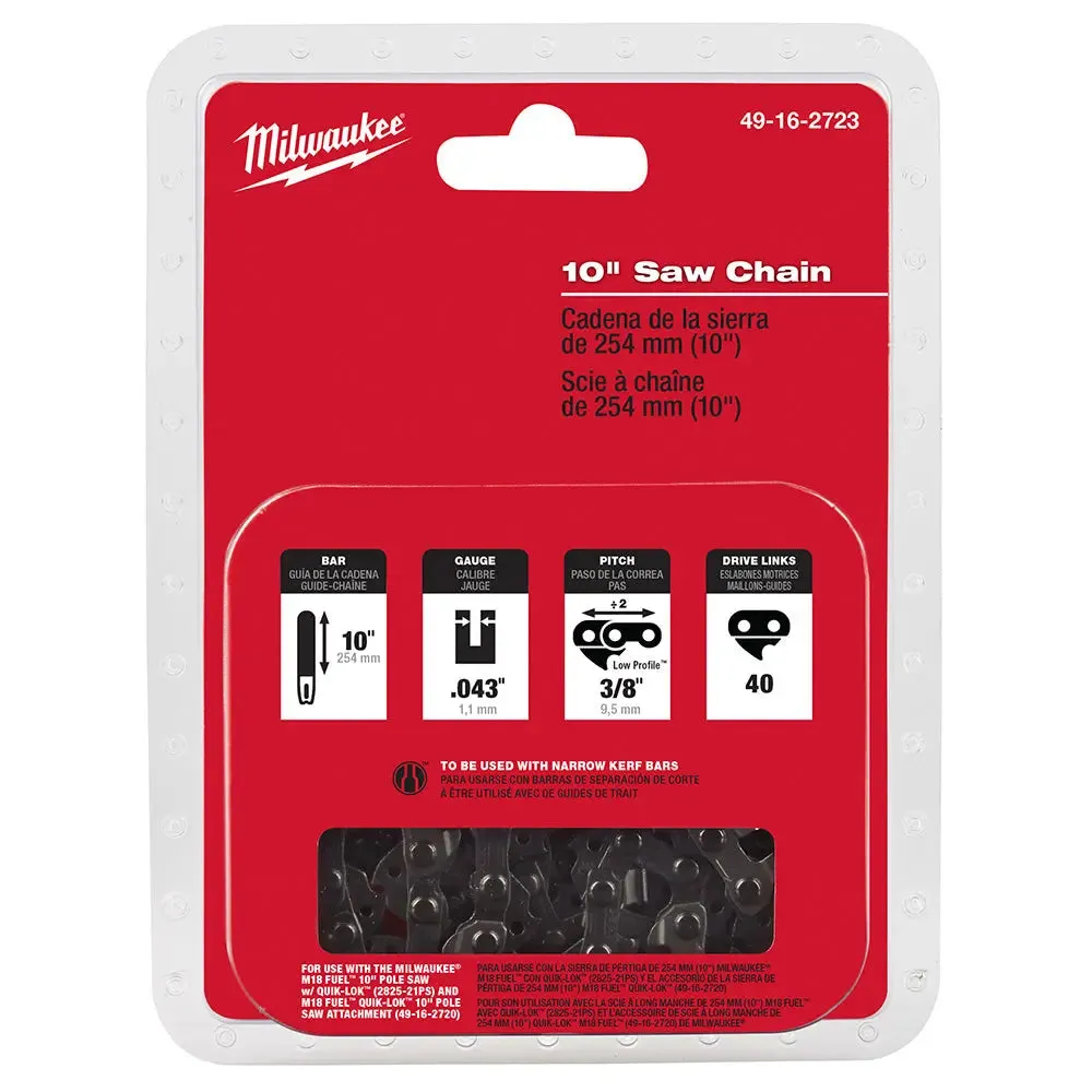 Milwaukee 49-16-2723 - 10 in. Saw Chain