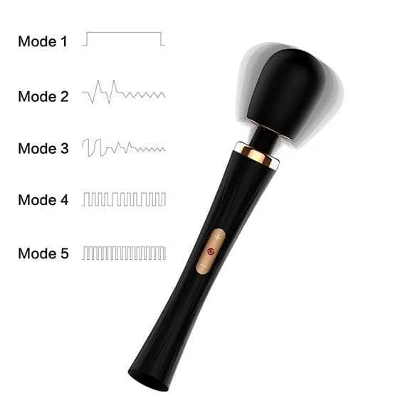 Nomi Tang - Rechargeable Power Wand Massager (Black)