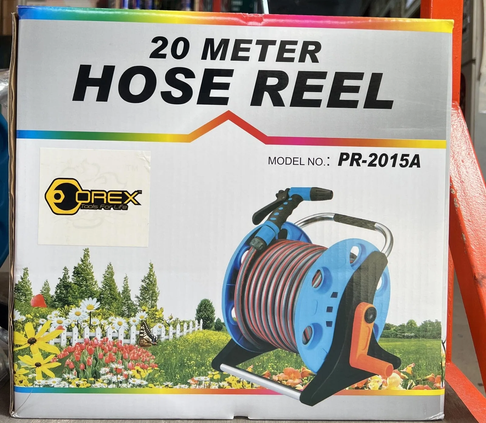 Orex 1/2" Garden Hose Reel Set 20m | Model : GHR-PR2015A