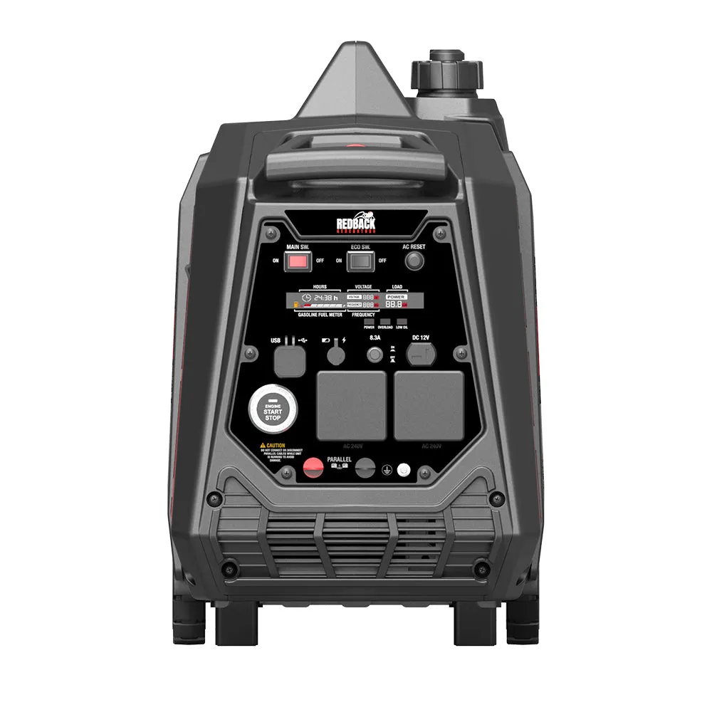 Redback RB4.5 | Portable Inverter Generator | 4500W 4.5KVA