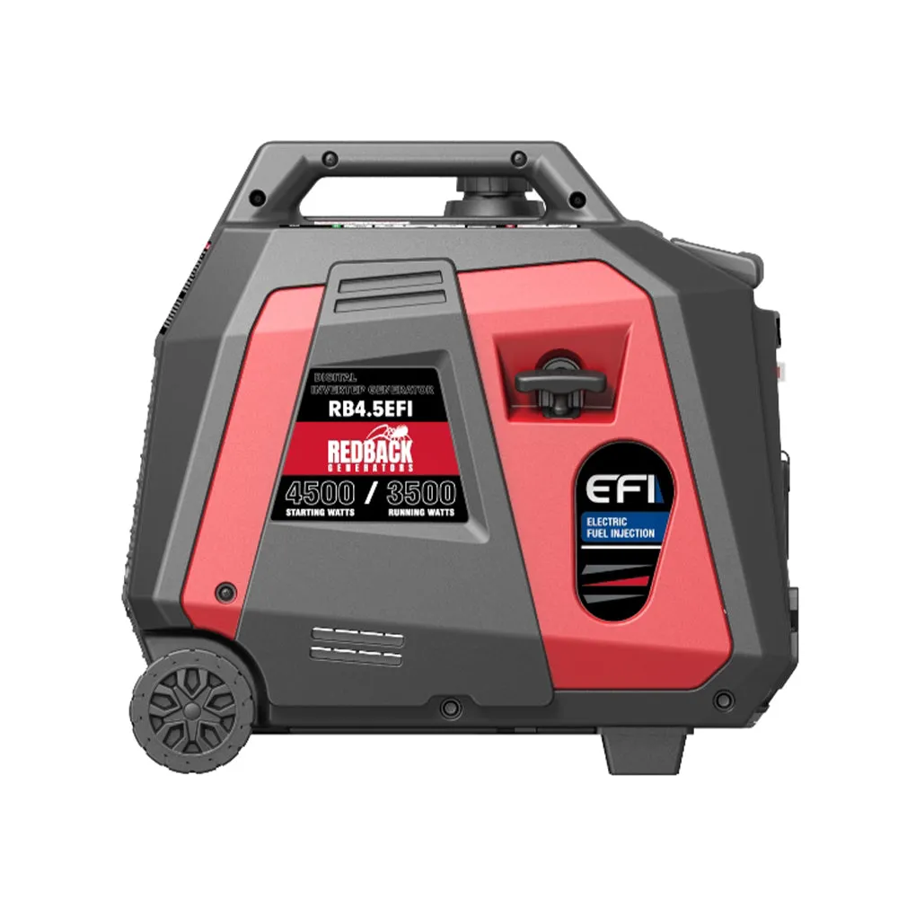 Redback RB4.5 | Portable Inverter Generator | 4500W 4.5KVA