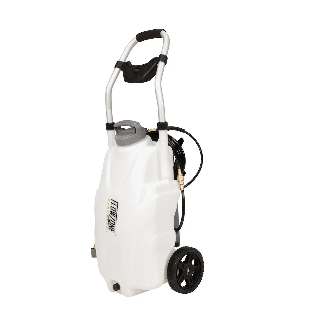 [REFURBISHED] Concrete  Monsoon 2.5 5-Position Variable Pressure Battery Rolling Sprayer (9-Gallon)