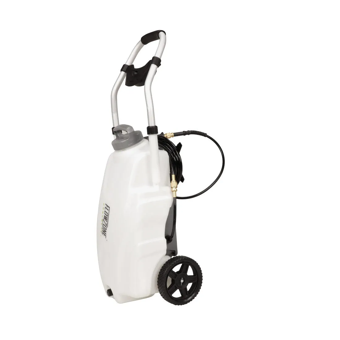 [REFURBISHED] Concrete  Monsoon 2.5 5-Position Variable Pressure Battery Rolling Sprayer (9-Gallon)