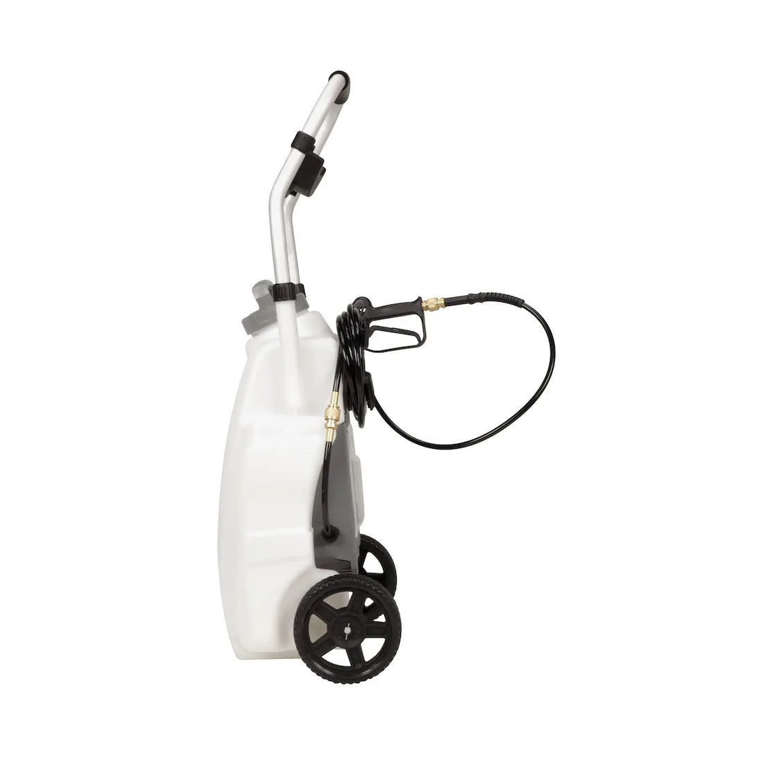 [REFURBISHED] Concrete  Monsoon 2.5 5-Position Variable Pressure Battery Rolling Sprayer (9-Gallon)