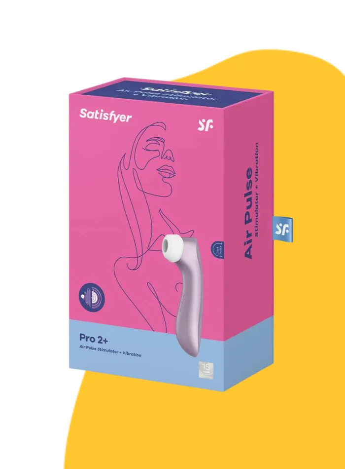 Satisfyer PRO 2   Vibrating Clitoral Air Pulse Stimulator Violet