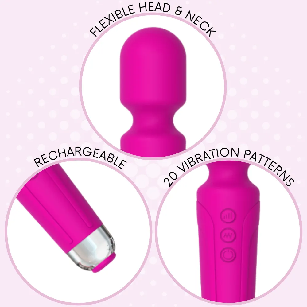 Silicone Power Wand Massager