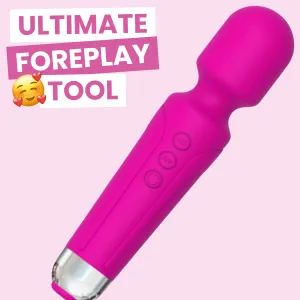 Silicone Power Wand Massager