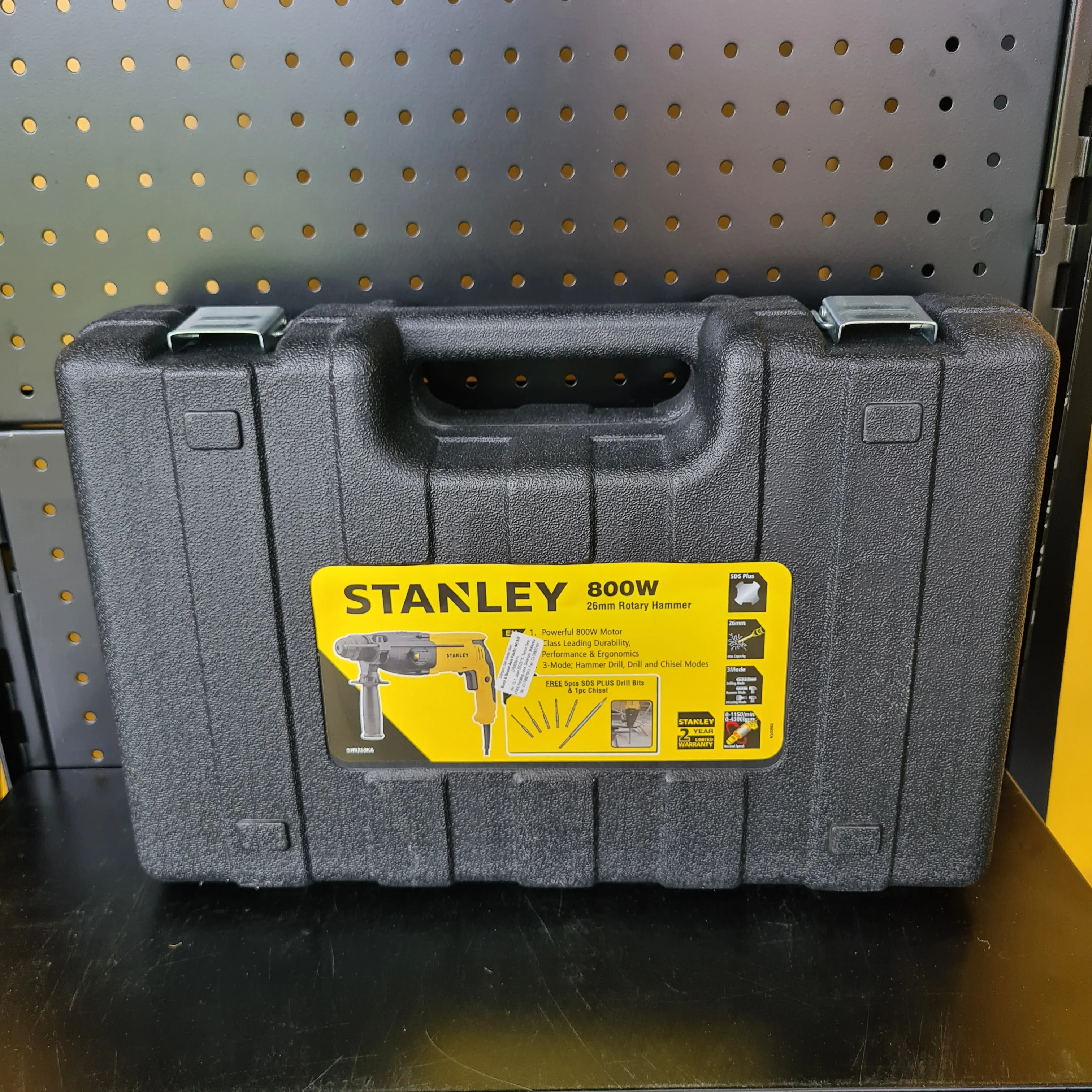 Stanley 26mm (1") SDS Plus 3 Mode Rotary Hammer | Model : SHR263KA-XD